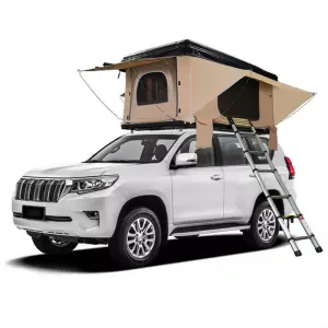 Hard shell roof top tent outdoor folding camping truck roof tent