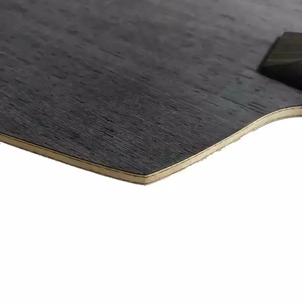 Factory direct selling hexagonal offensive table tennis rackets professional carbon soleplate custom short handle