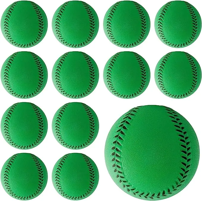 Pack of 12 Foam Baseballs