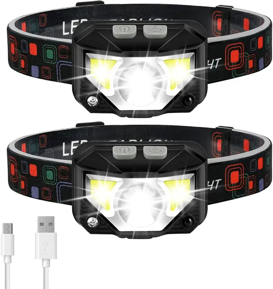 Adjustable outdoor camping running cycling headlights Featured Image