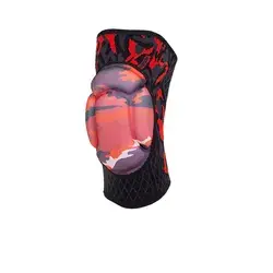 Custom Gym Elastic Knee Support Belt Brace Wraps Colorful Knitted Copper Compression Knee Sleeves