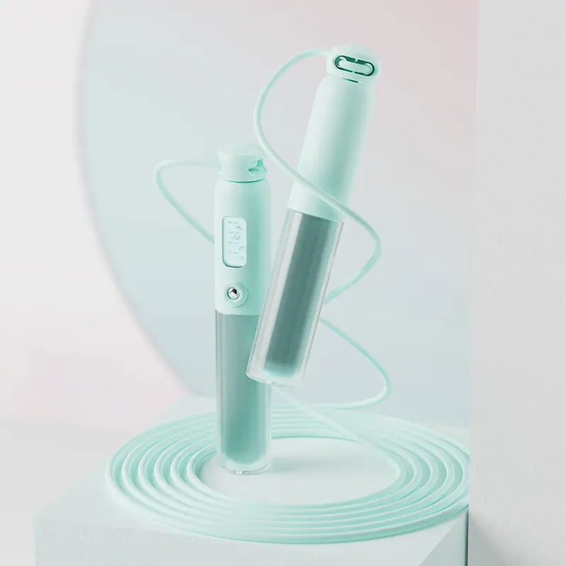 Cordless jump rope fitness sports electronic counting weighted ball professional fat burning cord cord girls special wireless rope