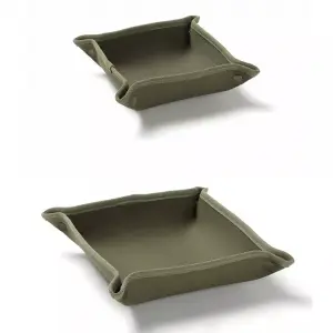 Camping tool trays, cutlery, EDC folding cloth trays