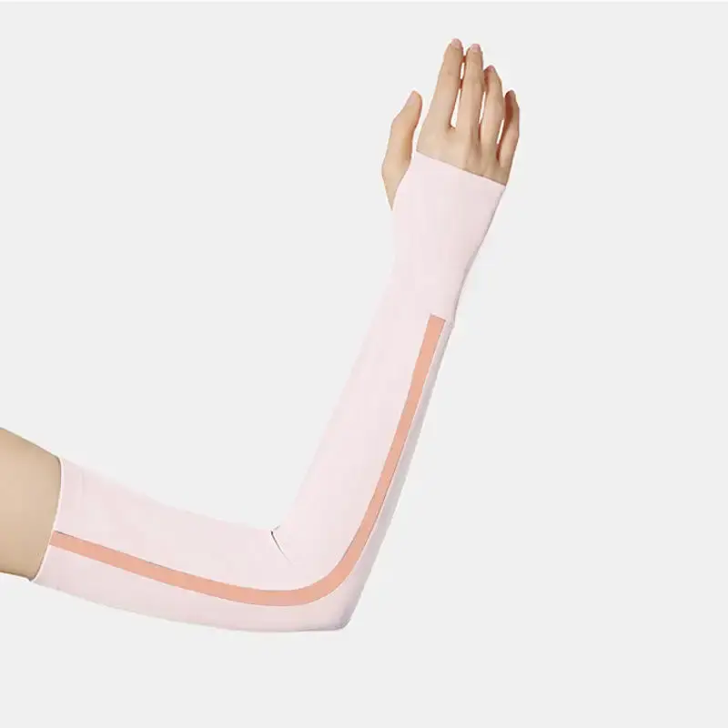 Oem Odm Custom Logo Sustainable Breathable Sun Protection Compression Kids Sports Arm Sleeves