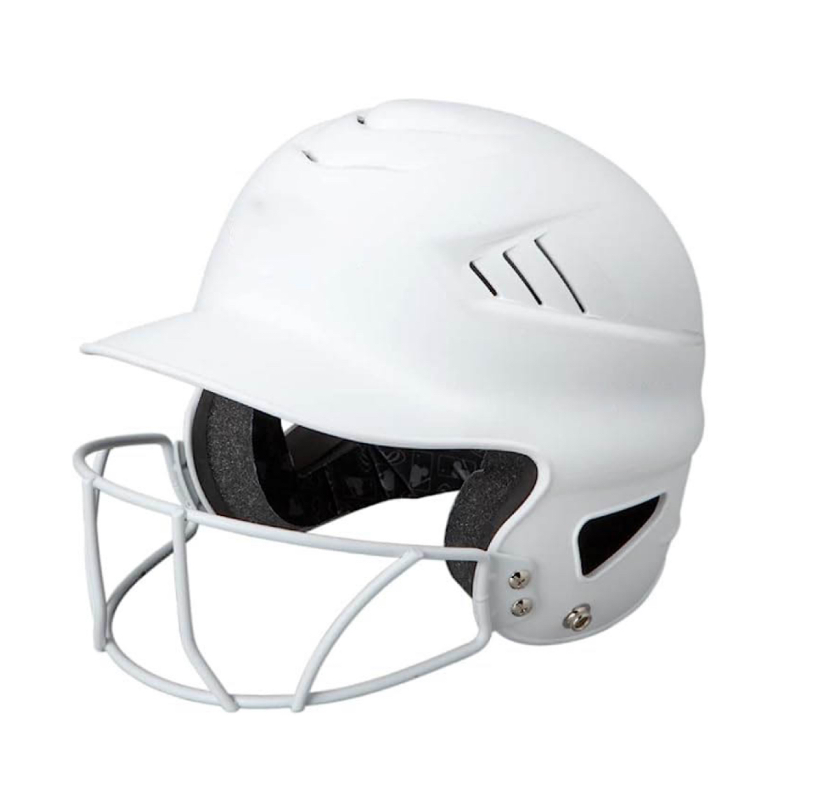 High Gloss Batting Helmet with Face Mask | Baseball/Softball
