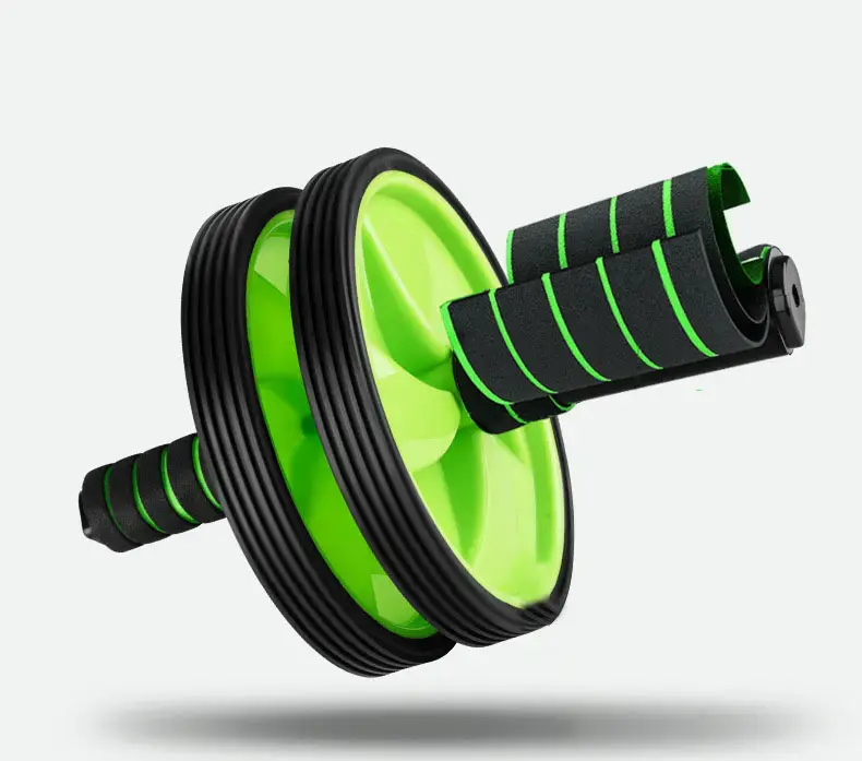 High quality double wheel workout, ab power wheel roller, belly roller, training wheel Featured Image