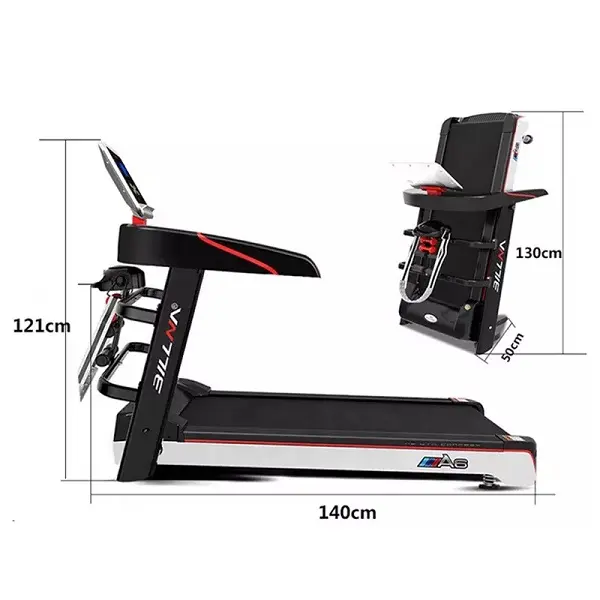 BunnyHi PBJ053 Motor Electric Foldable Gym Home Folding Trotadora Electrica Trademill Treadmill Running Machine Treadmill