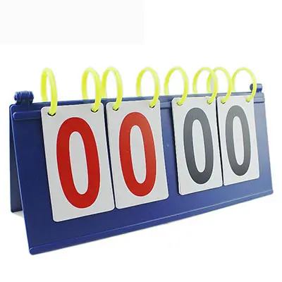 Manual flip Scoreboard folded scoreboard football volleyball and other games flip Scoreboard