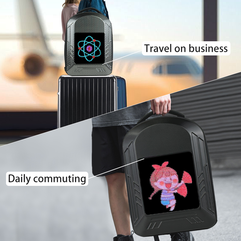 Multi-functional commuting leisure travel backpack