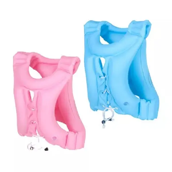 20*20*8cm Children Kid Inflatable Float Suit Swim Safety training Life Vest Jacket