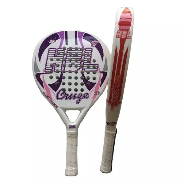 High Quality Customized Popular Carbon Padel Tennis Racket durable good stability Beach Padel