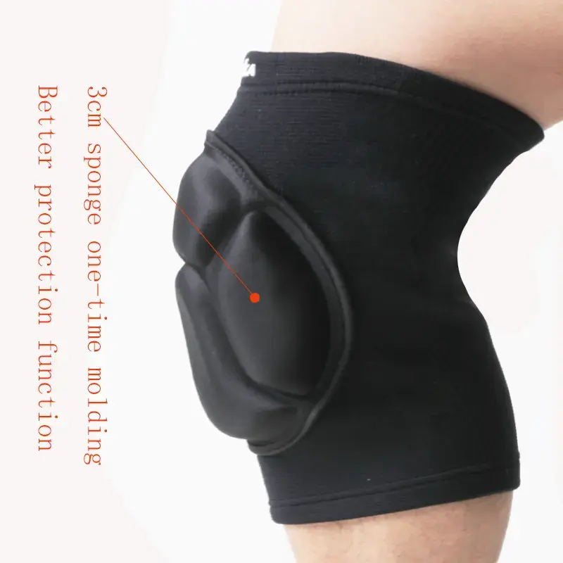 Customized Elastic Knee Pad Adjustable Knee Support Protective Safety Knee Sleeve For Basketball