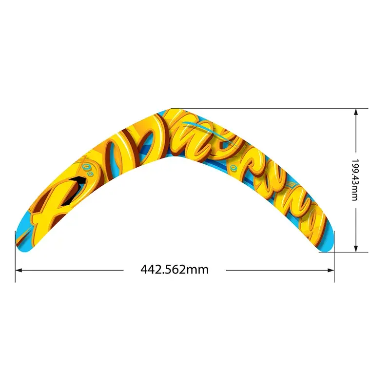 Eva Foam V-shape Boomerang Outdoor Sports Toys Parent-child Interaction Throwing Toys