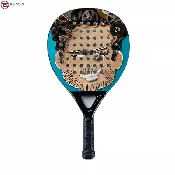 Professional Rackets New Model Padel Beach Tennis Racket Good Elasticity With 3K/12K Material