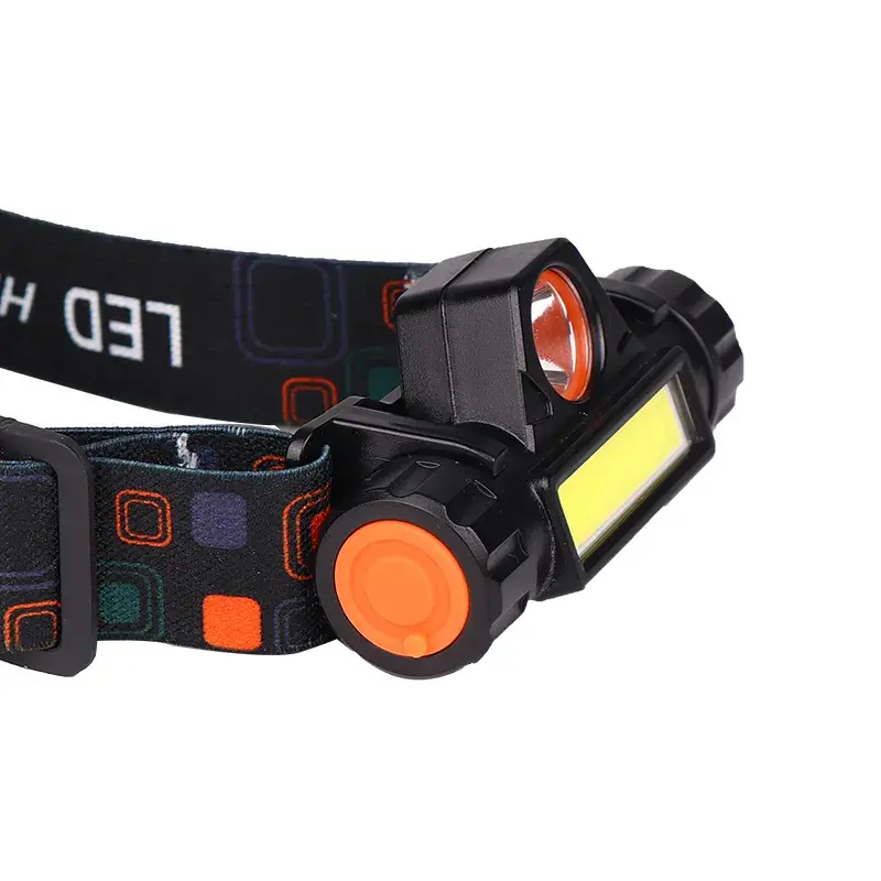 Multi-function USB charging LED COB headlight