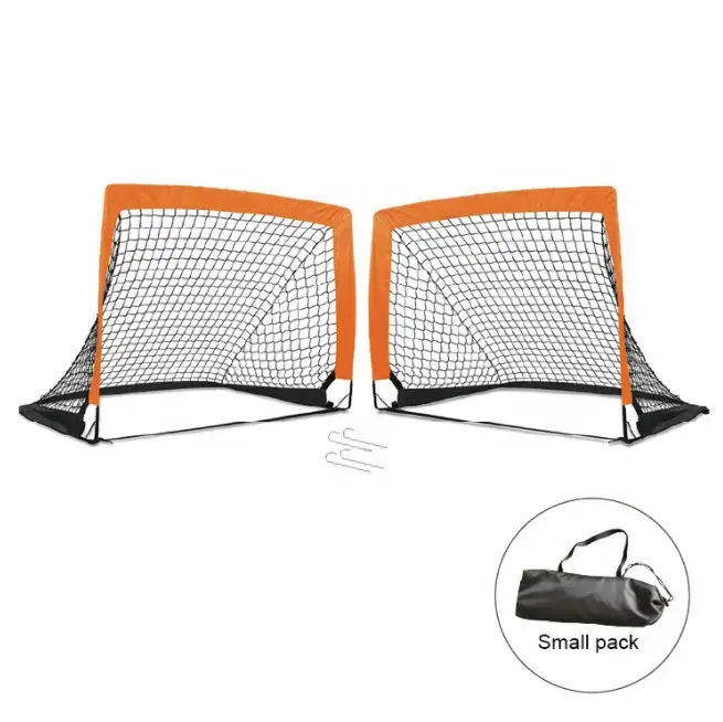 Outdoor professional foldable portable football football goal net