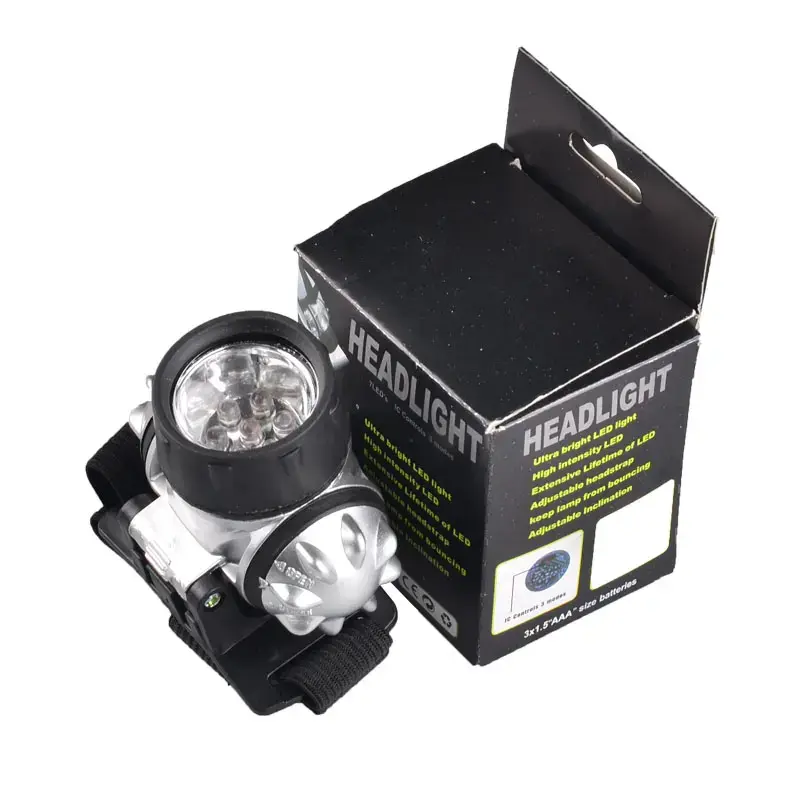 head tourch light Powerful Headlamp Promotion 7 LED Headlamp lm 3 Modes ABS Camping headlight Headlamp Featured Image
