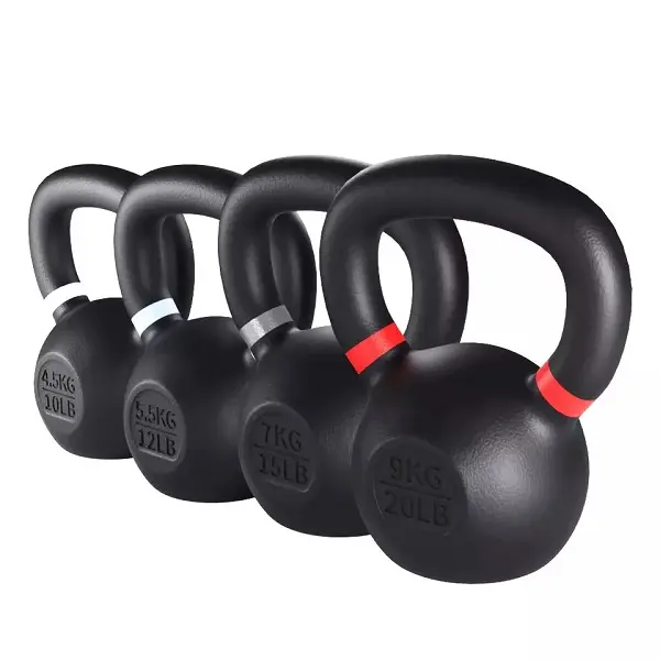OKPRO Gravity Black Cast Iron Powder Coated Kettlebell Featured Image