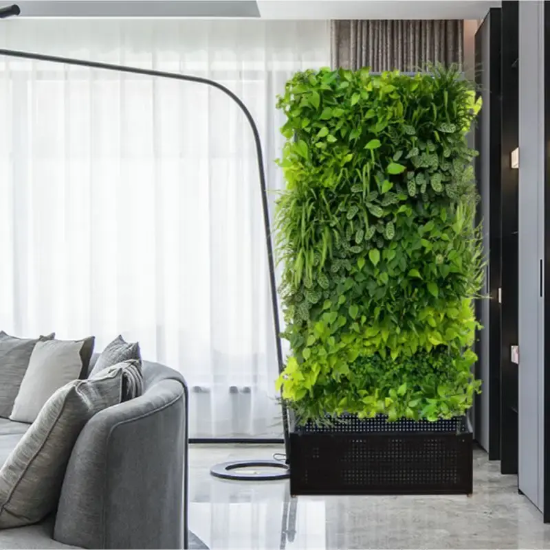 Vertical Garden Wall Plastic Flower Pot mobile plants wall screen for garden products