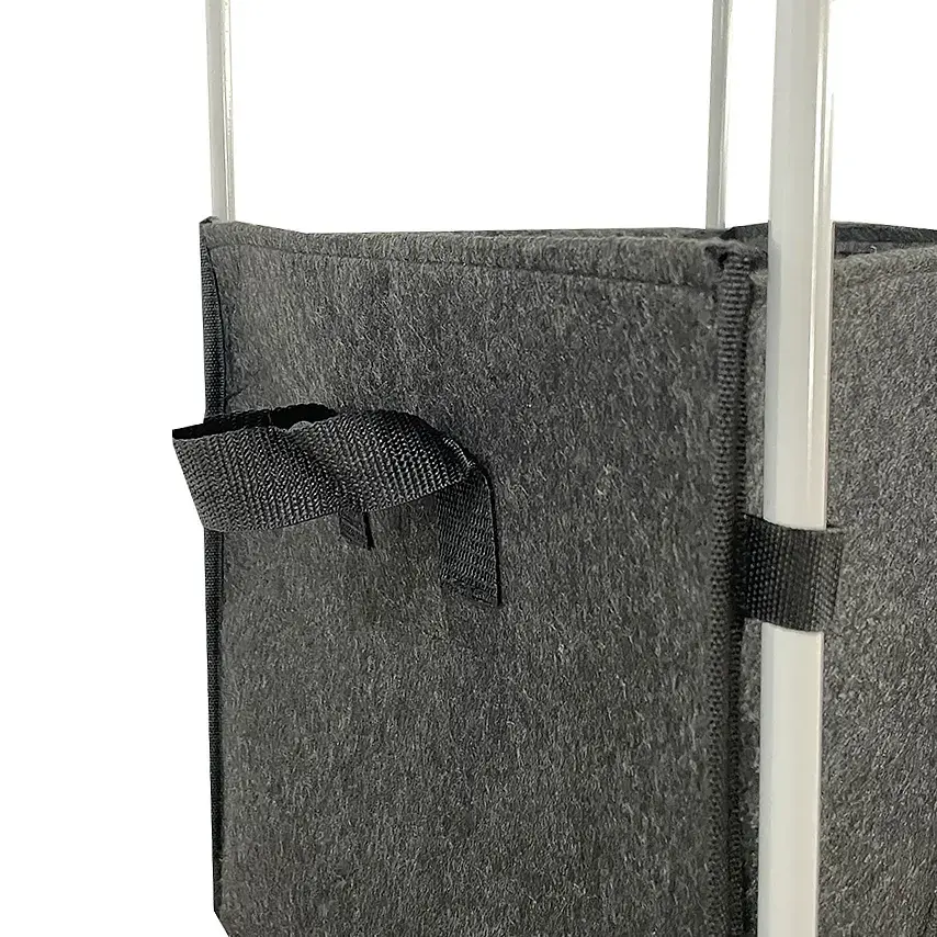 High Quality Eco-friendly Hydroponic Breathable Felt Grow Bags Square Fabric Pot Planting Vegetables and Flower Garden Supplies