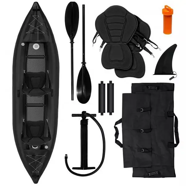 Professional Fishing Kayak of Rowing Boat 2 man Inflatable Kayak for sale