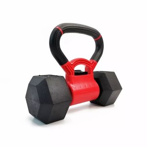 Kettlebell Handle New Design Kettle Grip Dumbbell Convert to Kettlebell Suit for most dumbbells