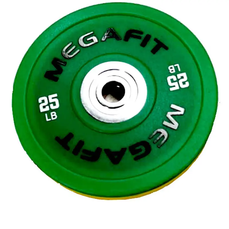 CPU high elastic color competitive film weightlifting barbell piece