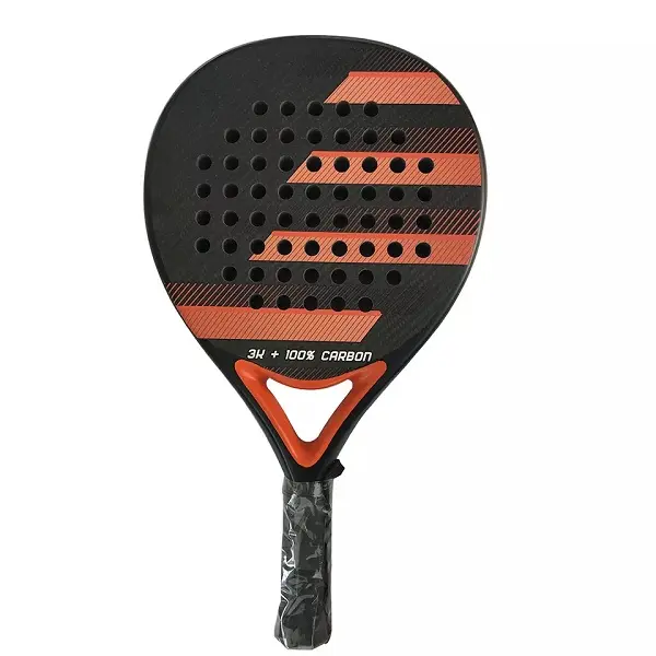 Adult Sport Training Accessories Badminton Racket Professional Beach Padel Tennis Racket Carbon Fiber Soft Padel tecnis