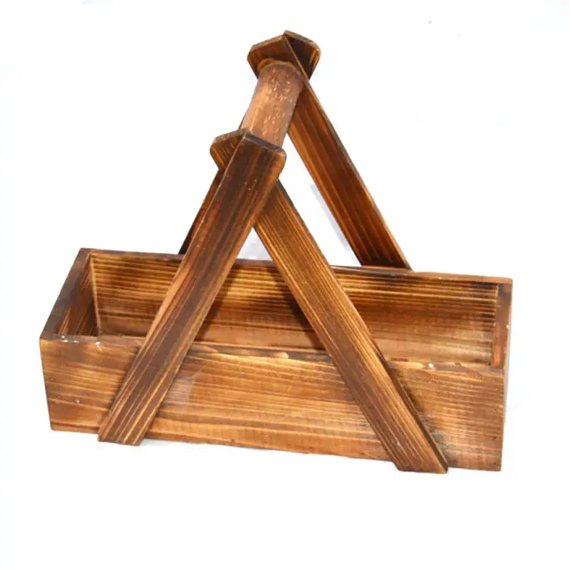 Outdoor Wooden Raised Garden Bed Planter for Vegetables Grass Lawn Yard