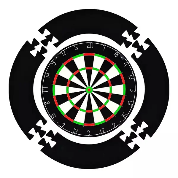 Dartboard surround ring set dart board wall protectors for 18-inch dartboard