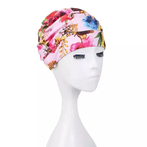 New Arrival Hat Printing Women Swimming Special Long Hair Custom Wholesale Hat Featured Image