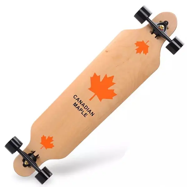 Fast Shipping Road Skating Adult Four-wheel Maple Skateboard Trucks Street Travel Boys Girl Long Board Skateboard