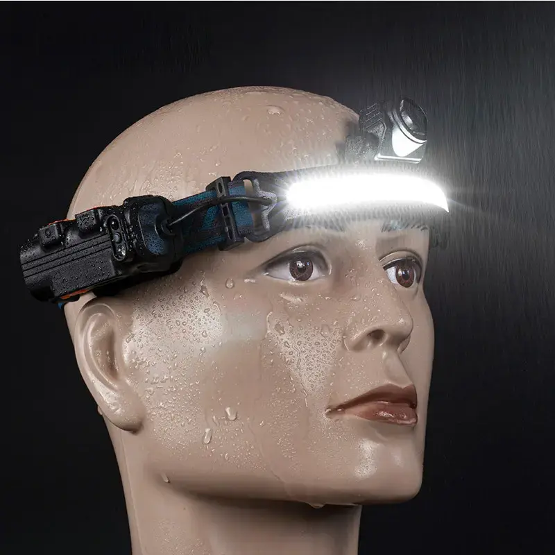 Floodlight sensing headlamps Type-C are rechargeable