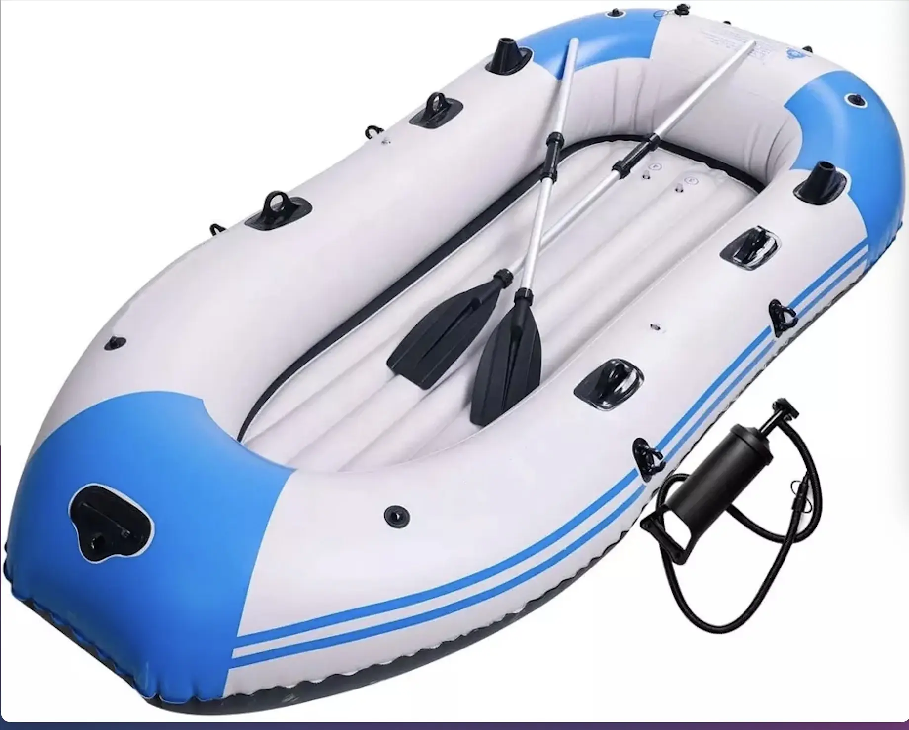 Wholesale Inflatable Boat Rafts for Adults Fishing Boats Watercraft with Hard Bottom Stable Standing