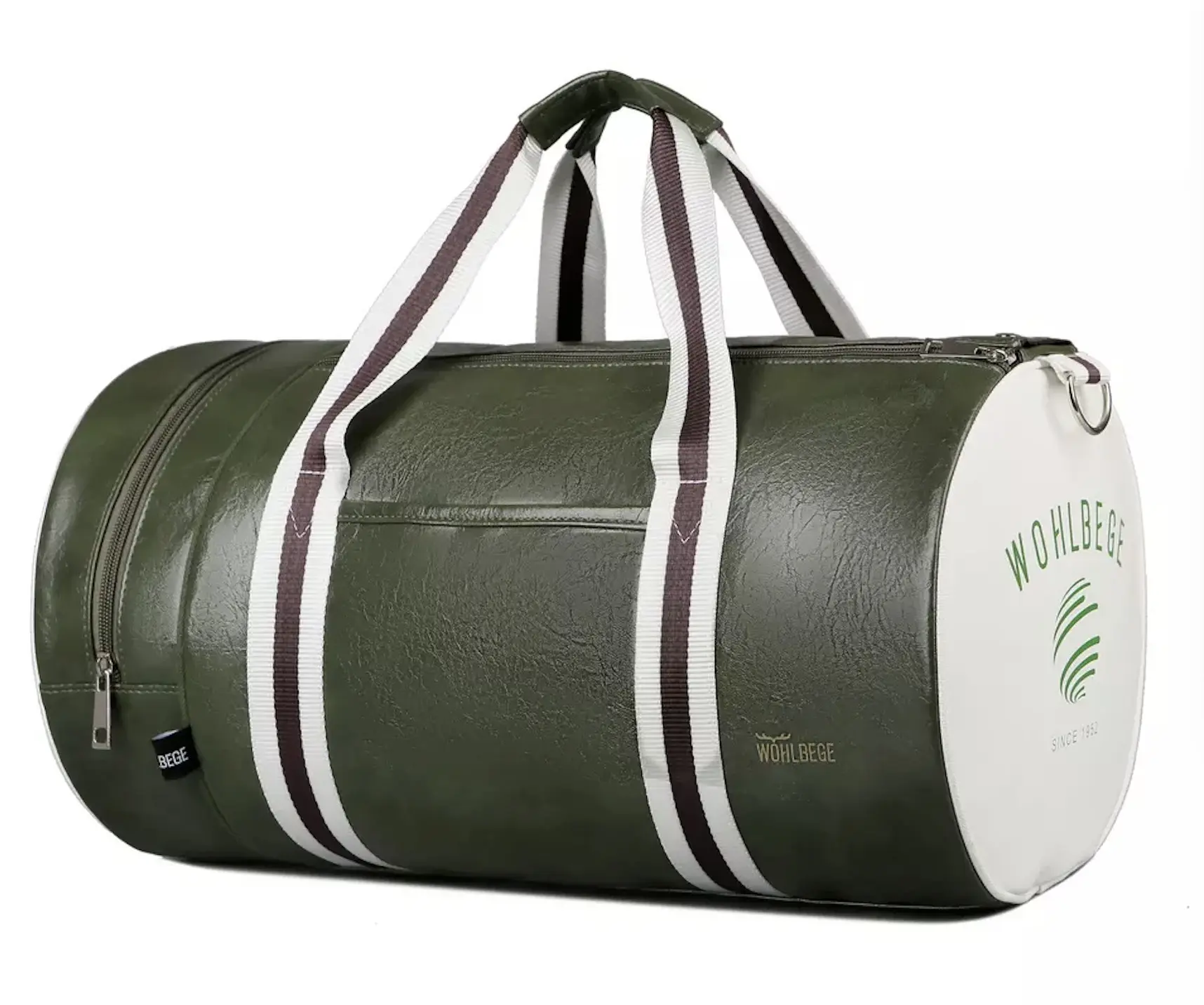 Large capacity casual unisex foldable PU leather waterproof sport basketball travel bag