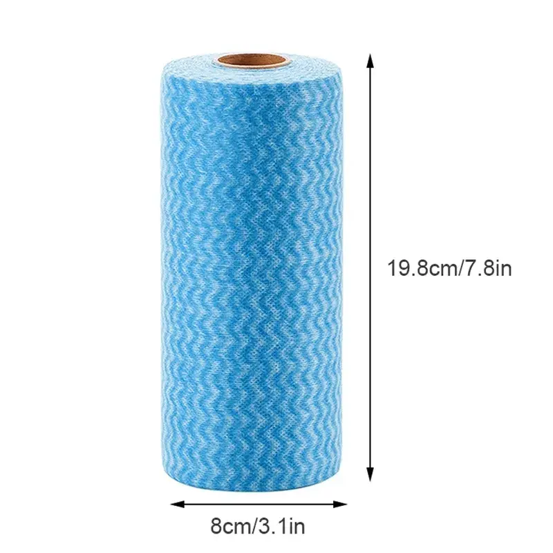 Non-woven Kitchen Cleaning Cloths Disposable Eco-friendly Wipes Wipe Pads Furniture Kitchenware Cleaning Products Customized