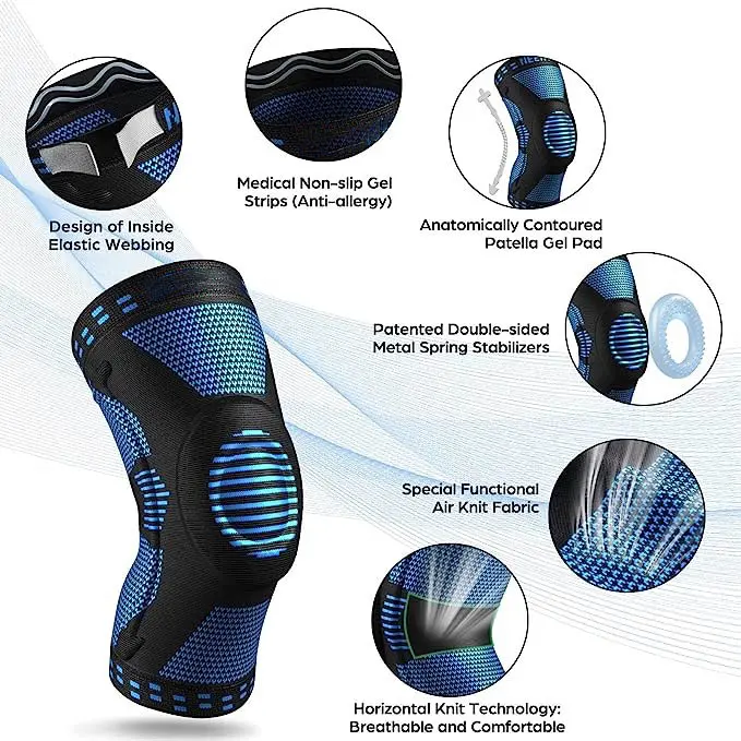Compression Knee Pads for Knee Pain Relief Kit