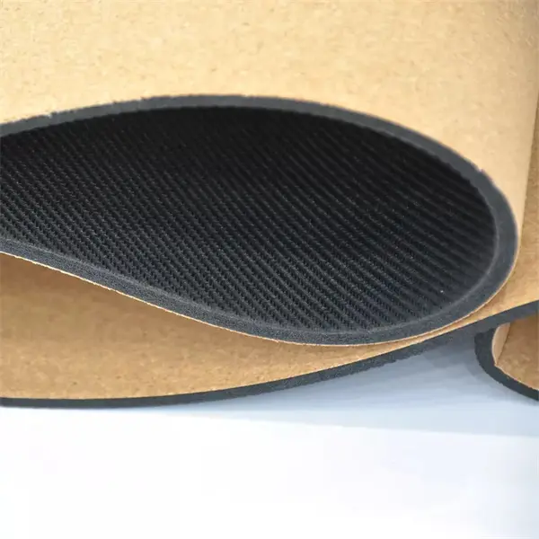 Eco Friendly Soft Surface Specifically Designed Gymnastics Yoga Rubber Mat Cork Mat