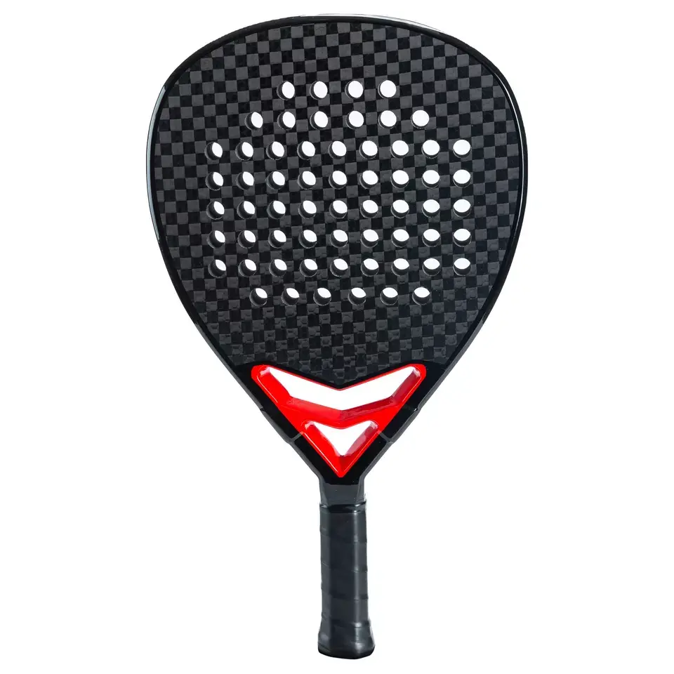 High quality custom paddle tennis racket full carbon fiber professional Featured Image