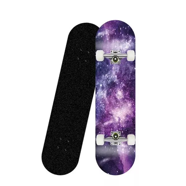 Amazon hot sale Cruiser Skate Board with High elastic PU wheel for adults teens adults and kids maple wood Skateboards