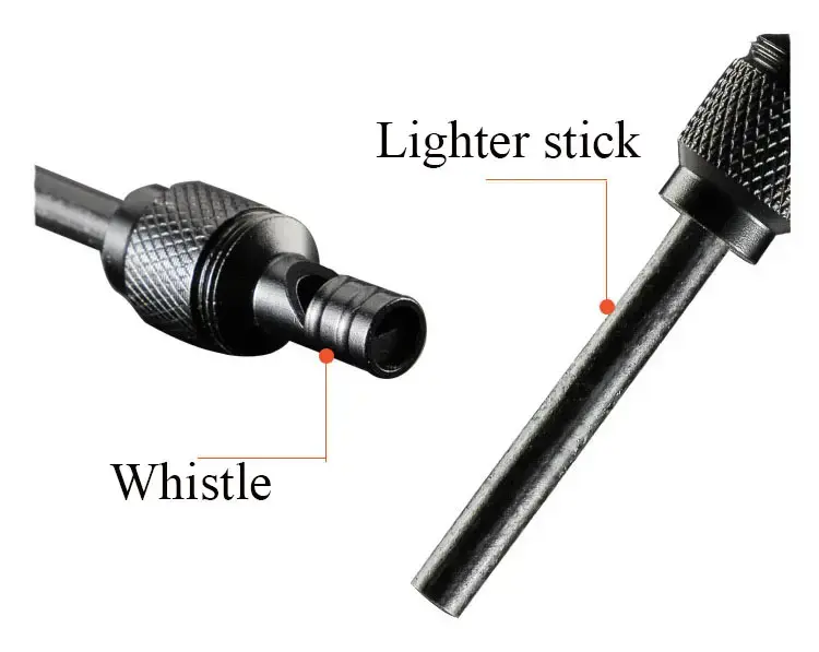 Amazon Hot Sale Ready to Ship 6 Bars Outdoor Use Multifunctional Trekking Pole/Alpenstocks