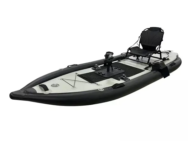 Hot sale inflatable pedal kayak pedal sup fishing drive system 12ft foot-pedal-kayak