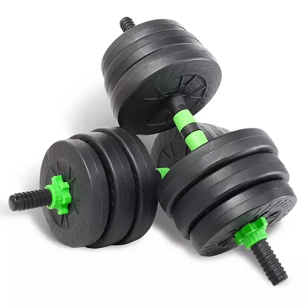 Barbell Dumbbells Exercise 10KG 15KG 20KG 30KG 40KG Environmental Protection Cement Adjustable Dumbbell 32kg Featured Image