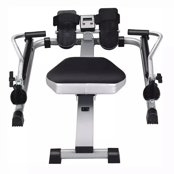 Wellshow Sport Folding Motion Hydraulic Rowing Machine Exercise Compact Row Machine for Cardio Exercise
