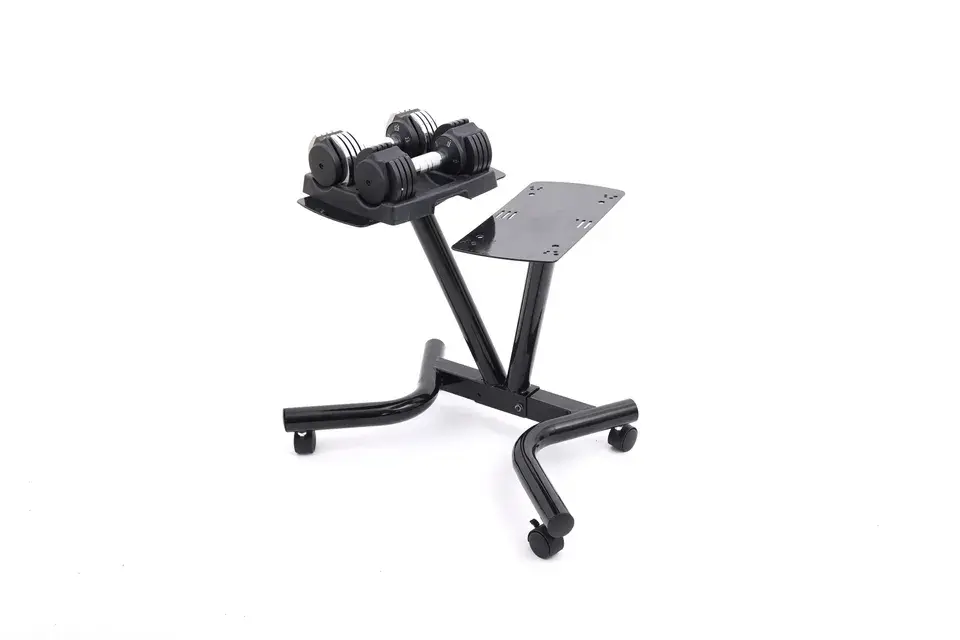 Adjustable dumbbell stand