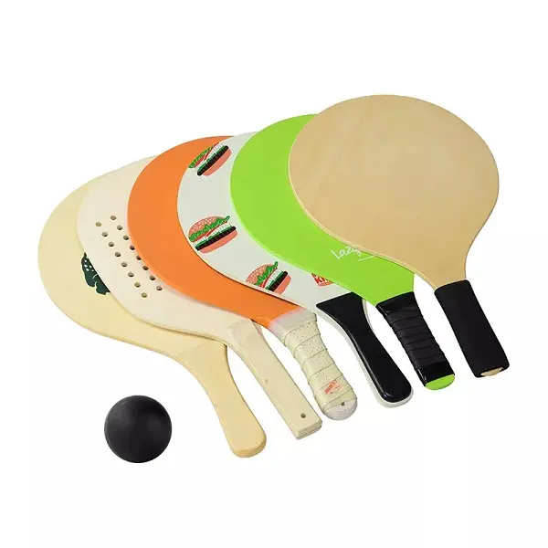 Tennis Beach Rackets Best Beach Tennis Racket Professional Wooden Customized 38*24*0.6cm Polyester 7-10days JYS007-382406 CN;ZHE
