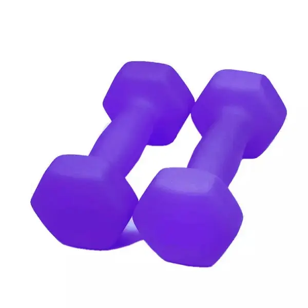 1kg Basics Neoprene Dumbbell Hand Weight/fitness/yoga/best tool for loss your weight/thin arm