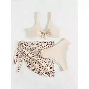 Backless swimwear, eco-friendly recycled nylon plus size swimsuit