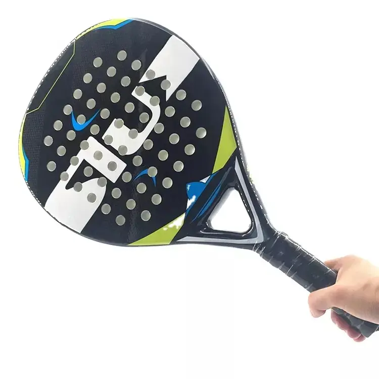Factory Custom 3K Titanium Woven Graphite Paddel Racket Paddle Tennis Rackets