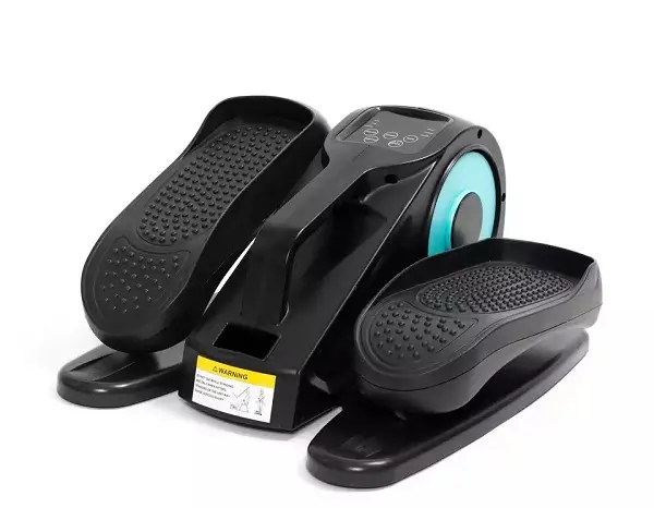 Mini Pedal Stepper Exerciser Machine Under Desk Cycle Quiet Trainer Fitness Elliptical Mini Twist Stepper